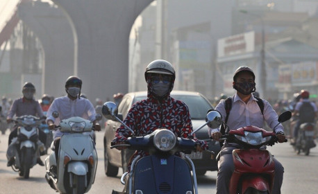 96% dân số không hài lòng với chất lượng không khí ở Hà Nội và TP Hồ Chí Minh