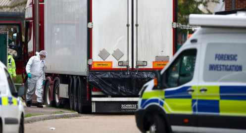 Vụ 39 người chết trong container tại Anh: Công bố cách nhận dạng nạn nhân