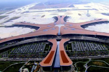 “Siêu” sân bay ở Bắc Kinh thực hiện các chuyến bay quốc tế đầu tiên