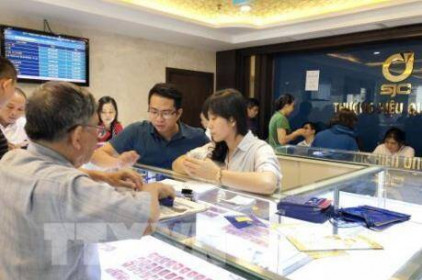 Giá vàng vượt mốc 42 triệu đồng/lượng