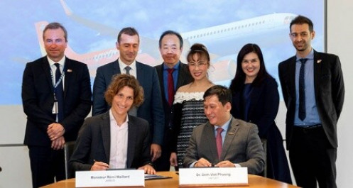 Vietjet ký hợp đồng đặt mua 20 tàu bay Airbus A321XLR