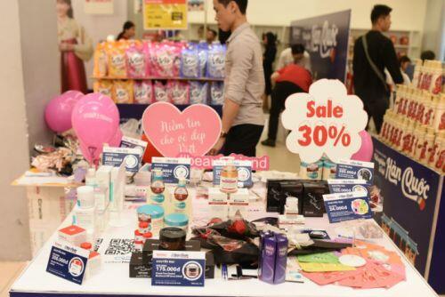 Hàng tiêu dùng Hàn Quốc tràn lên kệ siêu thị Việt