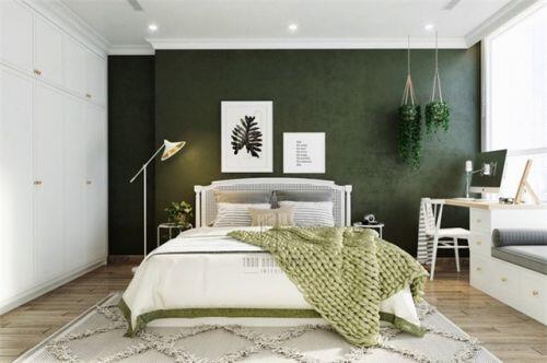 Phòng ngủ màu xanh sẽ mang đến nguồn năng lượng tích cực cho cuộc sống của bạn
