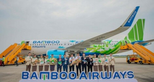 Bamboo Airways đón máy bay Airbus A320neo đầu tiên trong chiếc áo “Fly Green” ấn tượng