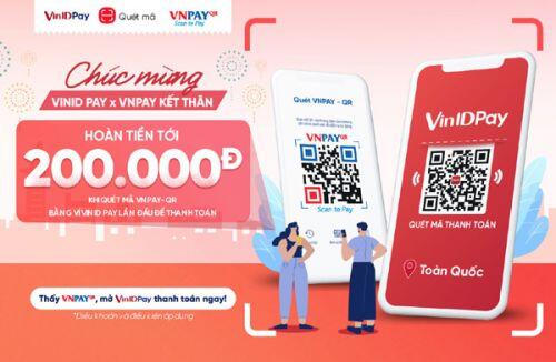Đã có thể quét mã VNPAY-QR trên ví điện tử VinID Pay