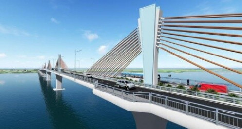 Đề xuất vay 34,5 tỷ yên ODA Nhật Bản xây cầu Đại Ngãi trên Quốc lộ 60