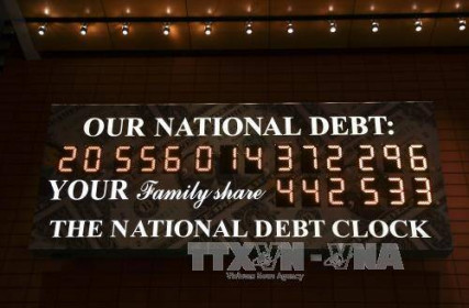 Nợ quốc gia của Mỹ đang ở tình trạng 'báo động đỏ'