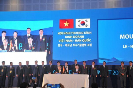 Kim ngạch song phương Việt Nam-Hàn Quốc hướng đến 100 tỉ đô la