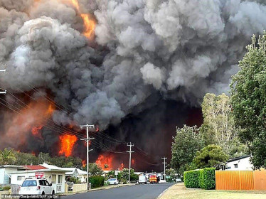 Hãi hùng cảnh cháy rừng dữ dội như tận thế ở Australia