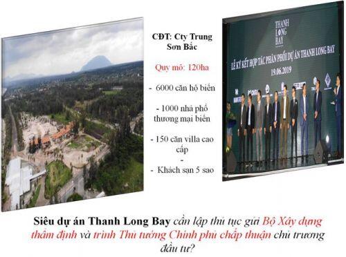 Siêu dự án Thanh Long Bay chưa được duyệt quy hoạch đã rao bán rầm rộ
