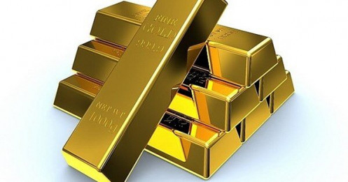 Giá vàng tăng nhẹ do áp lực bán còn mạnh