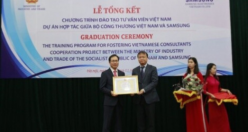 40 doanh nghiệp Việt nhận hỗ trợ tư vấn cải tiến sản xuất của Samsung