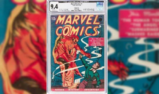 Chi 1,26 triệu USD để sở hữu cuốn truyện tranh đầu tiên của Marvel