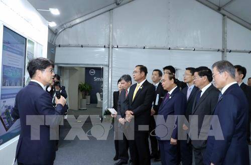 Thủ tướng dự Lễ động thổ xây dựng thành phố thông minh Eco-Delta Busan