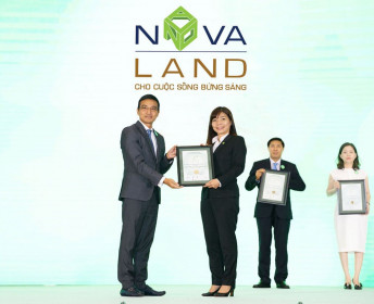 Novaland tiếp tục được vinh danh tại lễ bình chọn doanh nghiệp niêm yết 2019