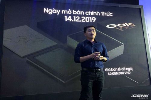 Galaxy Fold ra mắt tại Việt Nam, giá 50 triệu đồng
