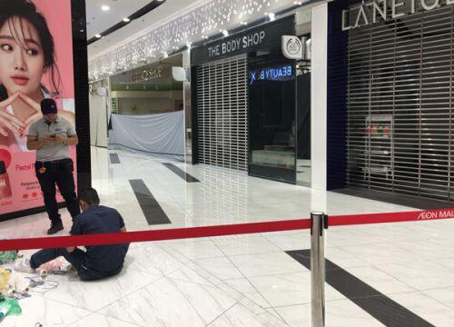 Thất vọng Aeon Mall Hà Đông, khai trương rồi hàng đóng cửa im lìm