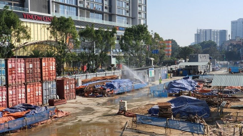 Dự án đường sắt Nhổn - Ga Hà Nội: Kiểm soát chặt chẽ bụi và tiếng ồn