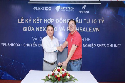 Next100.vn rót 10 tỉ đồng vào startup PushSale.vn
