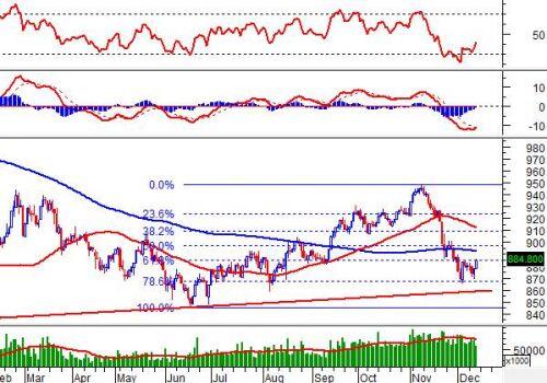 Chứng khoán phái sinh 13/12/2019: Giữ vị thế Long tới khi VN30-Index chạm mốc 890 điểm?