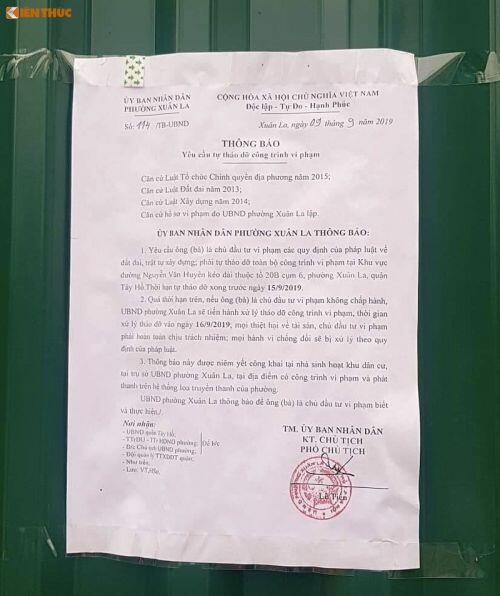 Loạt công trình “tô bẩn” đường Nguyễn Văn Huyên đắt đỏ: Chính quyền nói gì?