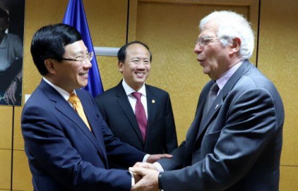 Phó Thủ tướng: Việt Nam sẵn sàng trao đổi với EU về các vấn đề cùng quan tâm