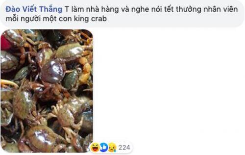 Dân mạng 'cười bò' vì những hình ảnh thưởng Tết bằng hiện vật