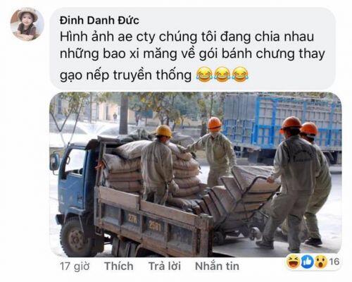 Dân mạng 'cười bò' vì những hình ảnh thưởng Tết bằng hiện vật