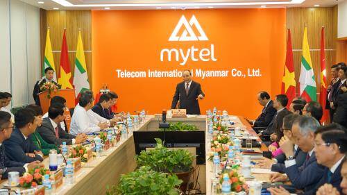Mytel là nhà mạng tăng trưởng lớn nhất tại Myanmar