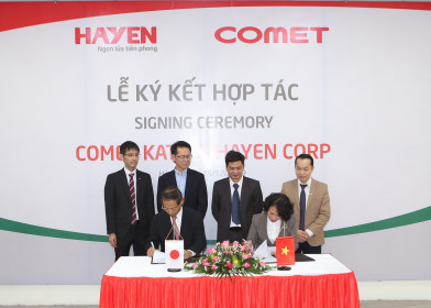 Lễ ký kết thỏa thuận hợp tác chiến lược giữa Hà Yến (Việt Nam) và Comet Kato (Nhật Bản)