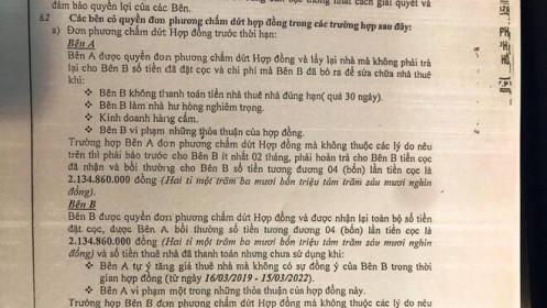 TP.HCM: Cho thuê nhà 250 triệu/tháng, bồi thường hơn 2 tỷ vẫn không đòi được nhà