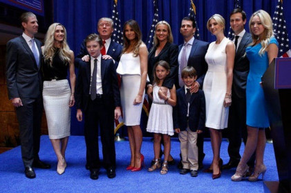 Gia đình ông Trump thay đổi “ngoạn mục” như thế nào trong 10 năm qua?