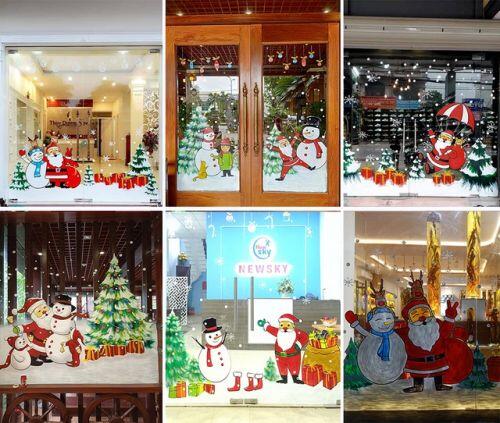 Vẽ ông già Noel trên kính: Nghệ thuật múa bút hái ra tiền