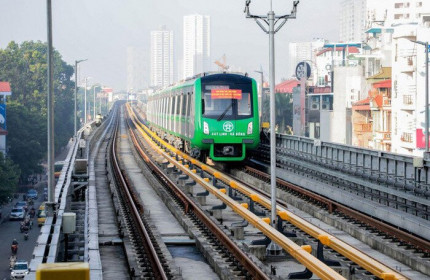 13 đoàn tàu của dự án đường sắt đô thị Cát Linh - Hà Đông được cấp chứng nhận đăng kiểm tạm thời