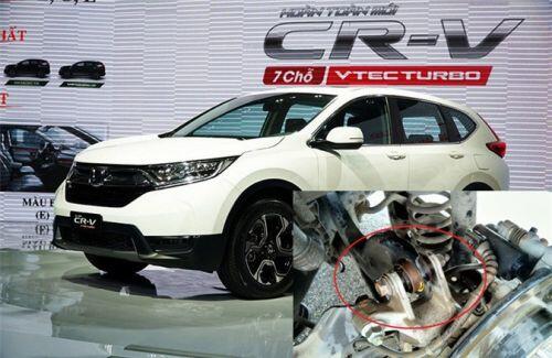 Những lỗi thường gặp trên Honda CR-V mới tại Việt Nam