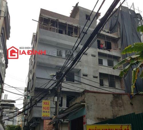 Hà Nội: Vi phạm xây dựng tràn lan ở phường Mai Dịch