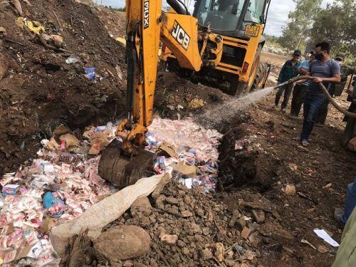 Đắk Lắk: Tiêu hủy trên 10.000 sản phẩm là tang vật vi phạm hành chính