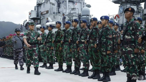 Indonesia điều thêm 4 tàu chiến để đối phó tàu Trung Quốc
