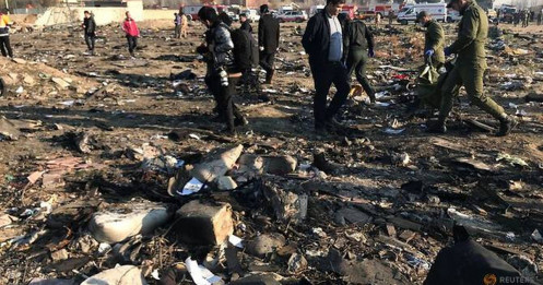 Máy bay rơi ở Iran làm 176 người chết mới được bảo dưỡng 2 ngày trước