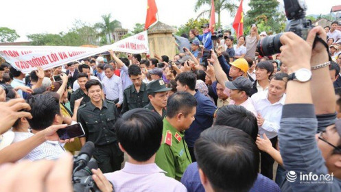 Hà Nội: Bắt nhóm người gây rối trật tự ở xã Đồng Tâm