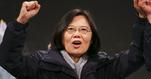 Lãnh đạo Đài Loan Thái Anh Văn giành chiến thắng áp đảo trong bầu cử