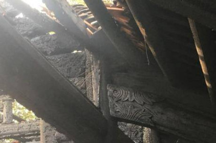 Hà Nội: Cháy di tích chùa Cự Đà hơn 300 năm tuổi