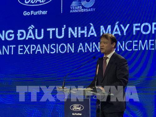 Ford Việt Nam bổ sung trên 80 triệu USD mở rộng sản xuất