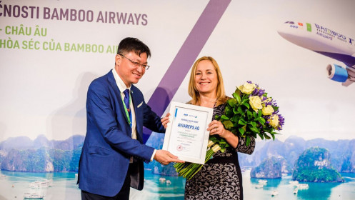 Bamboo Airways mở đường bay thẳng Hà Nội - Praha