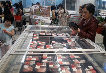 Giá thịt lợn tại Hà Nội đã có xu hướng giảm