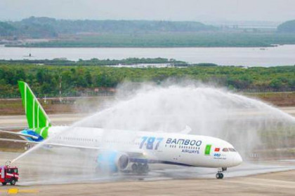 Bamboo Airways khai thác máy bay Boeing 787-9 Dreamliner chặng TP HCM-Thanh Hóa
