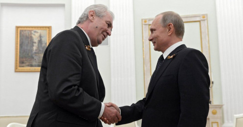 Tổng thống Séc: “Chỉ kẻ ngốc mới phủ nhận sự mạnh mẽ của ông Putin”