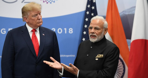 Sách mới tiết lộ câu nói của ông Trump khiến Thủ tướng Ấn Độ “đứng hình”