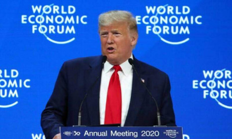 Tổng thống Trump gây ấn tượng tại Diễn đàn Kinh tế Thế giới