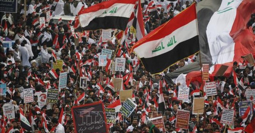Tuần hành lớn tại Iraq yêu cầu Mỹ rút quân khỏi nước này